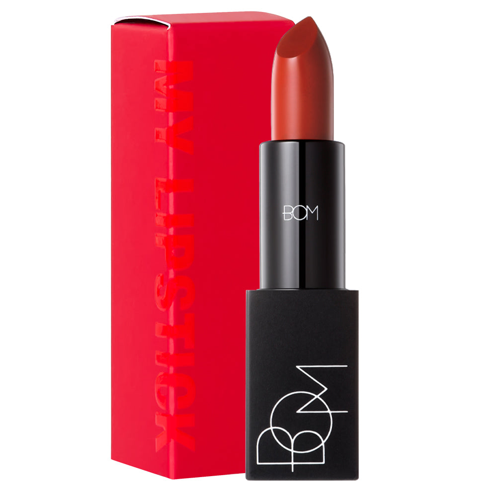 BOM My Lipstick #808 MY Warm Red - Pomada, issiq qizil rang