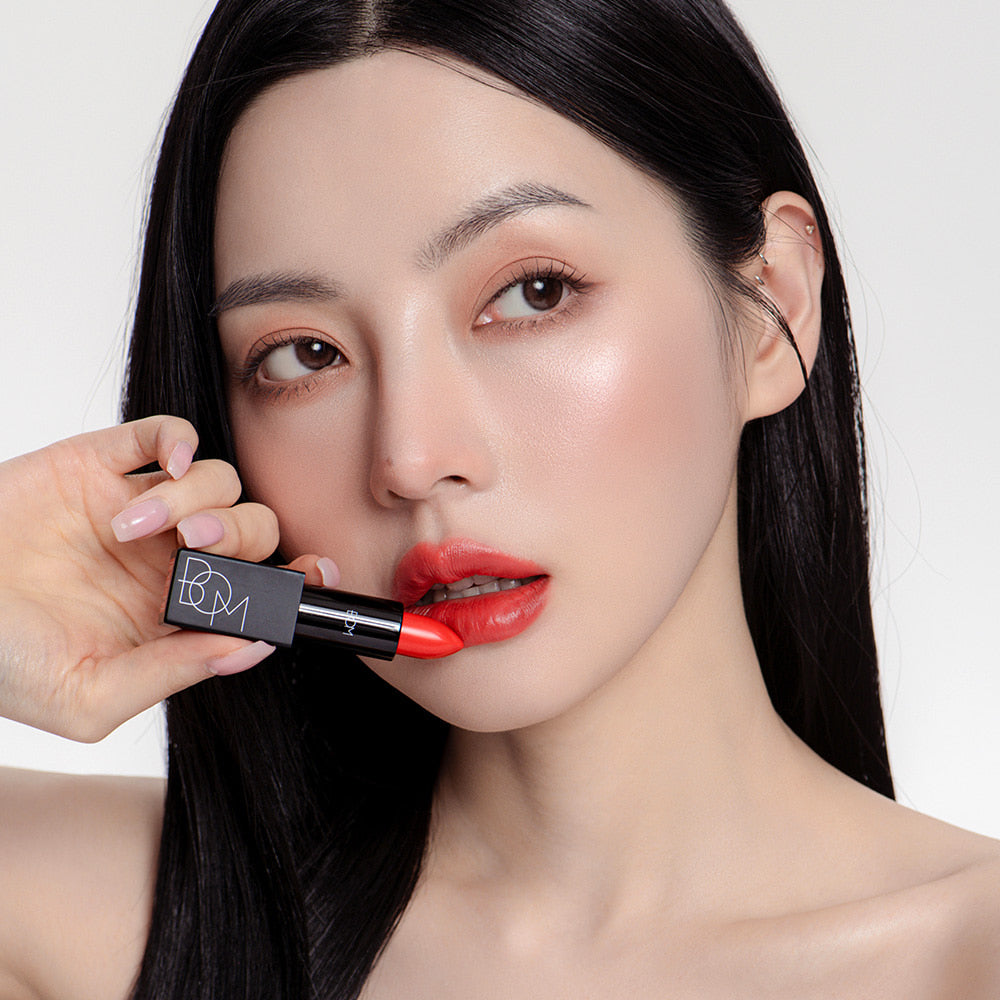 Bom My Lipstick #802 My Cherry Red - Pomada, qizil olcha rangi