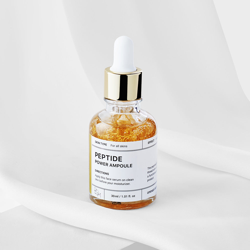 BOM Peptide Power Ampoule - Oqartiruvchi va ajinlarga qarshi ta'sirga ega ampula
