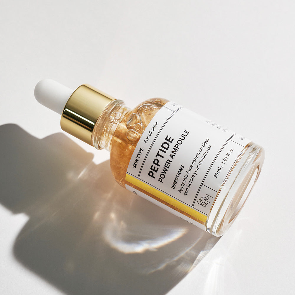 BOM Peptide Power Ampoule - Oqartiruvchi va ajinlarga qarshi ta'sirga ega ampula