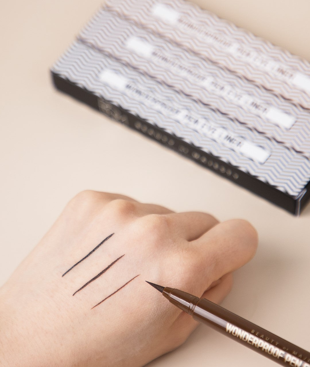 BOM WONDERPROOF PEN EYE LINER #01 WONDER BLACK