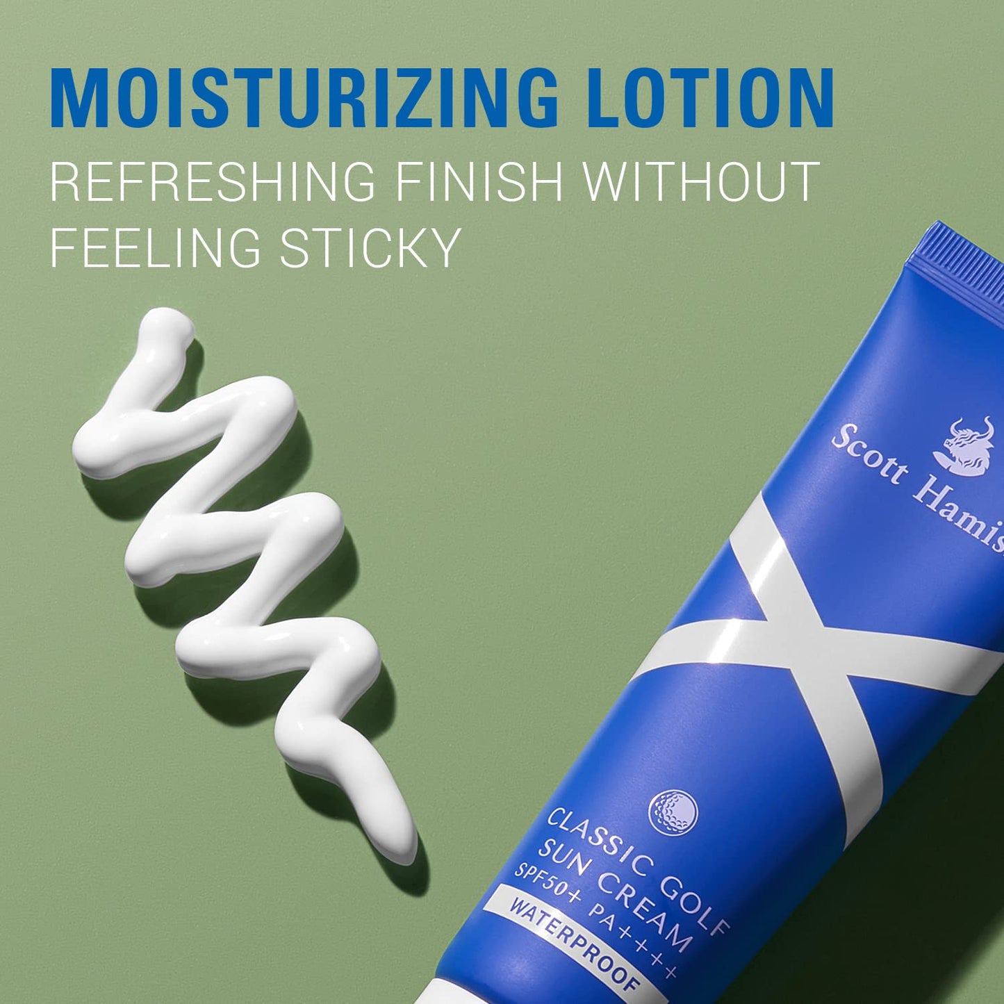Scott Hamish Classic Golf Sun Cream SPF50+ PA++++ - Quyoshdan himoyalovchi yuqori samarali krem