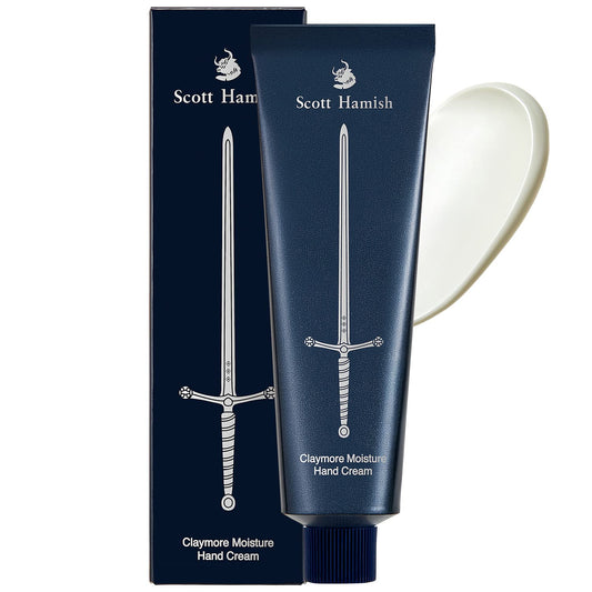 Scott Hamish Claymore Moisture Hand Cream - Увлажняющий крем для рук для мужчин с маслом ши и расторопшей