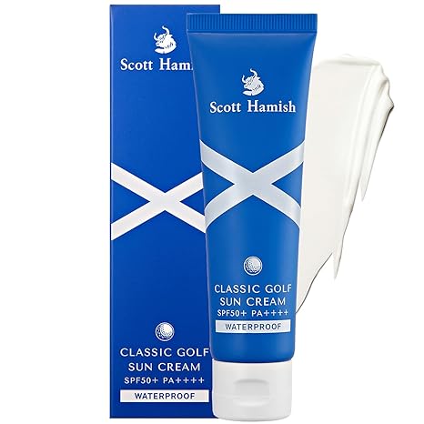 Scott Hamish Classic Golf Sun Cream SPF50+ PA++++ - водостойкий солнцезащитный крем с витамином С